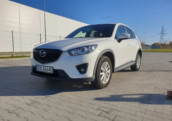 Mazda CX-5 cena 51500 przebieg: 213000, rok produkcji 2013 z Warszawa małe 56